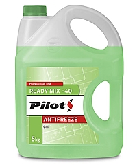 Антифриз Pilots Green Line G11 -40 5 кг зеленый
