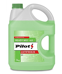 Антифриз Pilots Green Line G11 -40 3 кг зеленый