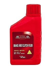 Тормозная жидкость Hyundai/Kia Brake Fluid DOT-3 0,5 л