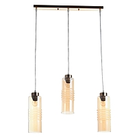 Светильник Brigitte 3х40Вт Е27 золото 56,5х10х80(30)см