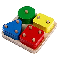 Сортер "Фигуры", 12 детелей