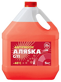 Антифриз Аляска -40 G11 Red 5 кг красный