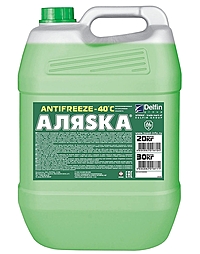 Антифриз Аляска -40 G11 Green 20 кг зеленый