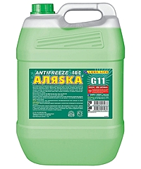 Антифриз Аляска -40 G11 Green Long Life 20 кг зеленый