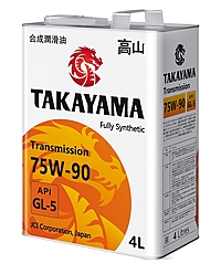 Масло трансмиссионное Takayama 75W-90 GL-5 4 л синт.