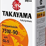 Масло трансмиссионное Takayama 75W-90 GL-5 4 л синт.