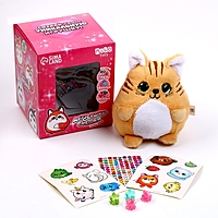 Мягкая игрушка "Друзьяшки-сияшки" котик