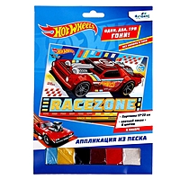 Аппликация из песка "Hot Wheels" "Соперники" 07353