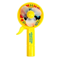 Вентилятор детский Синий ТРАКТОР механический ИГРАЕМ ВМЕСТЕ в кор.2*144шт