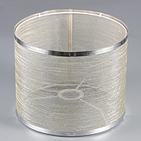 Абажур E27 серый 25х25х20см