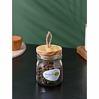 Банка для сыпучих продуктов "Эко" 200 мл, 6,5х9 см