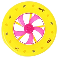 Тарелка летающая, фрисби,  Буба,  со светом и турбиной