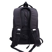 Рюкзак школьный 39х26х17 см Grizzly 366 черный RG-366-4_1