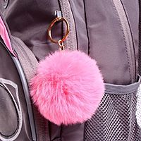 Рюкзак школьный, 40 х 27 х 20 см, Grizzly 360, эргономичная спинка, отделение для ноутбука, + брелок, серый RG-360-7_4