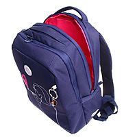 Рюкзак школьный 39х26х17 см Grizzly 366 +брелок RG-366-3_1
