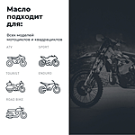 Масло моторное LAVR RIDE SPECIAL 4Т 10W-40 SN 4 л Ln7748