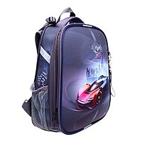 Рюкзак каркасный школьный 38 х 30 х 16 см, эргономичная спинка, Stavia Never stop