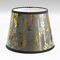 Абажур "Листья" Е14 серый