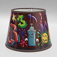 Абажур "Граффити" Е14