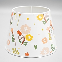 Абажур "Цветочки" Е14