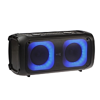 Портативная колонка Ritmix SP-910B, 75 Вт, 3600 мАч, BT, AUX, USB, FM, microSD, подсветка