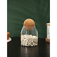 Банка для сыпучих продуктов "Эко. Шар" 500 мл, 9,5х13,6 см
