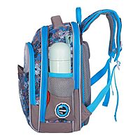 Рюкзак каркасный 35 х 26 х 18 см, Across ACS5, серый/голубой ACS5-3