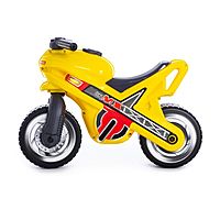 Каталка-мотоцикл МХ желтая 80578
