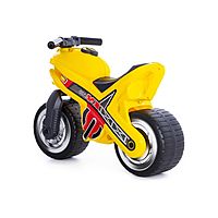 Каталка-мотоцикл МХ желтая 80578