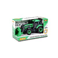 Погрузчик инерционный «Прогресс», цвет зелёный
