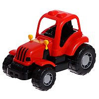 Игрушка Трактор Крепыш с прицепом №1 цвета в ассортименте