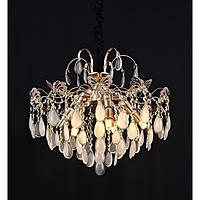 Люстра "Полина" 5х60Вт Е14 золото 50х50х41см