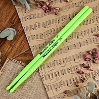 Барабанные палочки Music Life, 5A, нейлон, зеленые