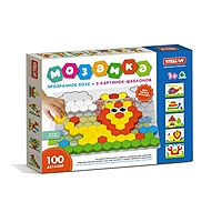 Мозаика 100 дет. с прозрачным полем 01079