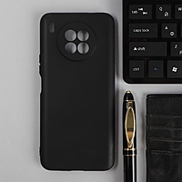 Чехол PERO, для телефона Honor 50 Lite, силиконовый, черный