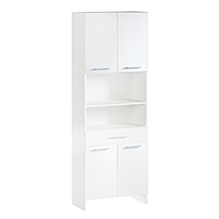 Пенал 50 х 33 х 185 см, белый