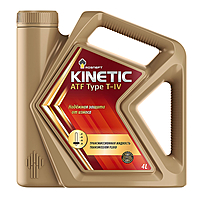Масло трансмиссионное Rosneft Kinetic ATF Type T-IV 4 л синт.