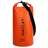 Гермомешок туристический Maclay 20L, 500D, цвет оранжевый