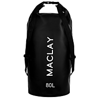 Гермомешок туристический Maclay 80L, 500D, цвет черный
