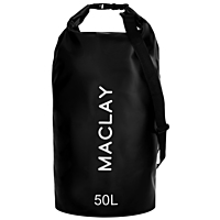 Гермомешок туристический Maclay 50L, 500D, цвет черный