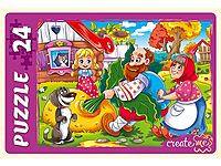 Макси-пазл Сказка о репке 24 элемента