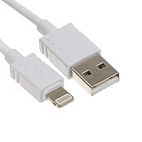 Сетевое зарядное устройство BYZ U26 EU, 2 USB, 2.4 A, кабель Lightning 1 м, белое