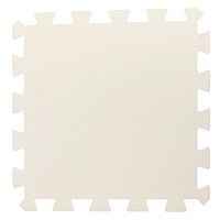 Мягкий пол универсальный, 33 × 33 см, цвет белый