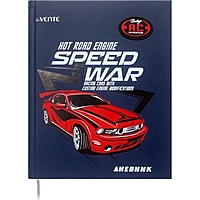 Дневник универсальный для 1-11 класса Super Car, твёрдая обложка, искусственная кожа, шелкография, ляссе, 80 г/м2