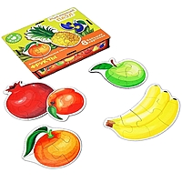 Пазл фигурный Мой первый пазл Фрукты деревянный