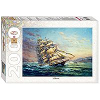 Пазл Парусник 2000 элементов 84049