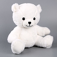 Мягкая игрушка "Мишка" , 25 см, цвет белый