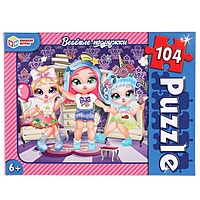 Пазл Веселые подружки 104 элемента 4680107915221