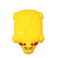 Песочница пластиковая, с крышкой, 116 × 83 × 30 см, «Коровка»