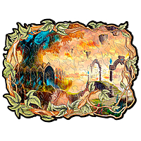 Пазл фигурный Магический дом 100 элементов